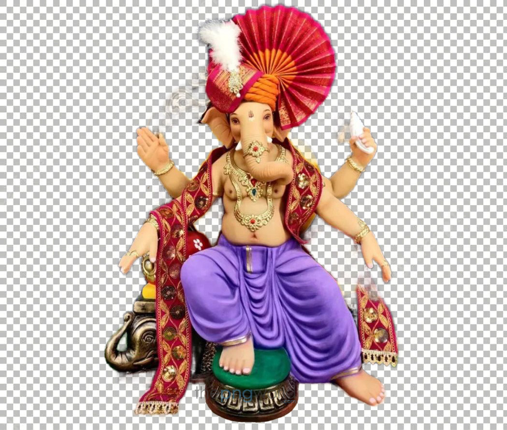 Ganesh Idol HD PNG Transparent Image ganesh chaturthi,ganesh ji,ganesh,ganpati,festival,vighn harta,maharashtra,mahotsav,gajanan,hindu,god,india,Dagadusheth,ganesh ji ki photo,bappa,hd,idol